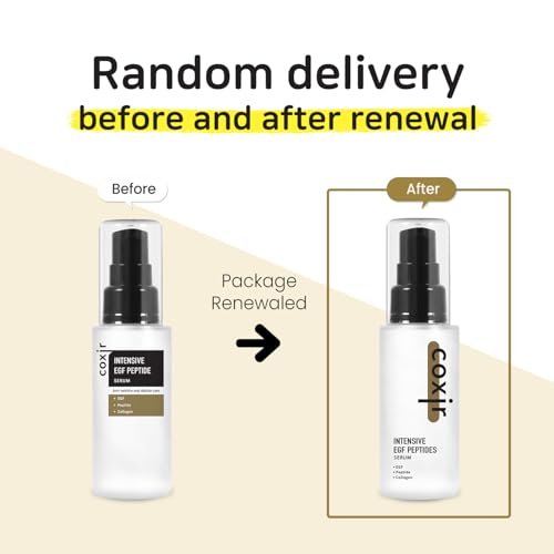 Coxir Intensive EGF Peptides Serum – Korean Firming & Hydrating Face Serum with Epidermal Growth Factor - görsel 16