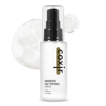 Coxir Intensive EGF Peptides Serum – Korean Firming & Hydrating Face Serum with Epidermal Growth Factor