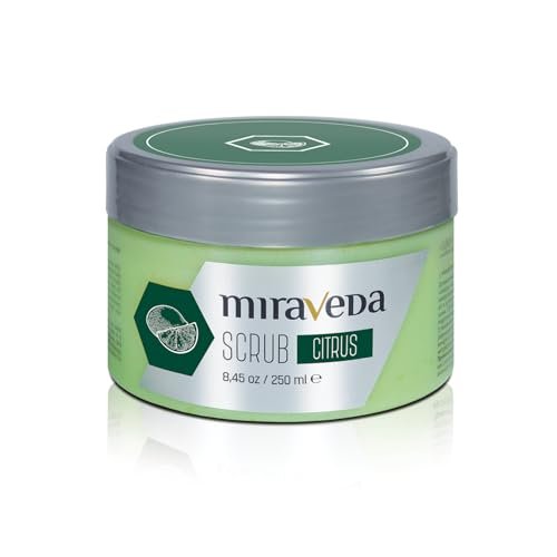 Miraveda by Italwax Citrus Scrub – 250ml / 8.45 fl oz – Coconut Oil & Lime Hand Scrub for Gentle Exfoliation - görsel 2