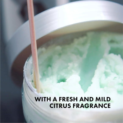 Miraveda by Italwax Citrus Scrub – 250ml / 8.45 fl oz – Coconut Oil & Lime Hand Scrub for Gentle Exfoliation