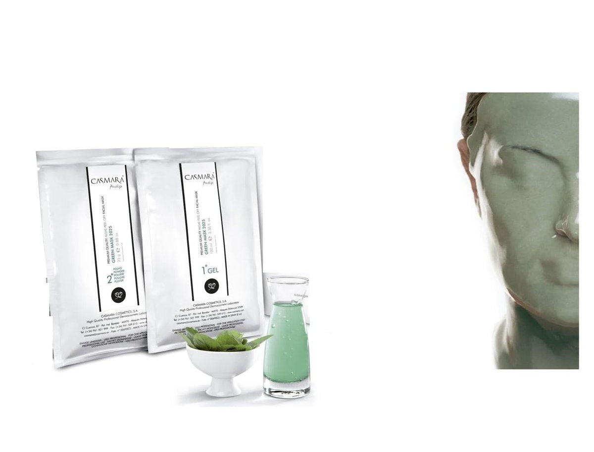 Casmara Premium Quality Algae Peel Off Facial Mask – Green, 20 oz (Pack of 1) - görsel 1