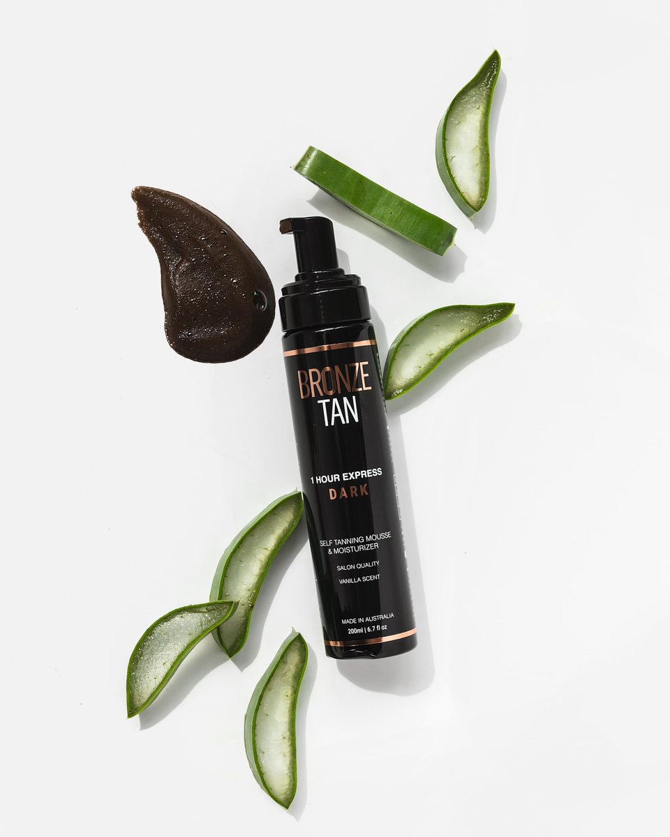 Bronze Tan Self Tanner Mousse Dark Self Tan Foam - Sunless Tanner for All Skin Tones, Salon Quality, Vanilla Scented (200 ml/6.7 oz) Avelisse