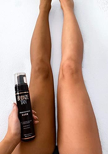 Bronze Tan Self Tanner Mousse Dark Self Tan Foam - Sunless Tanner for All Skin Tones, Salon Quality, Vanilla Scented (200 ml/6.7 oz) Avelisse