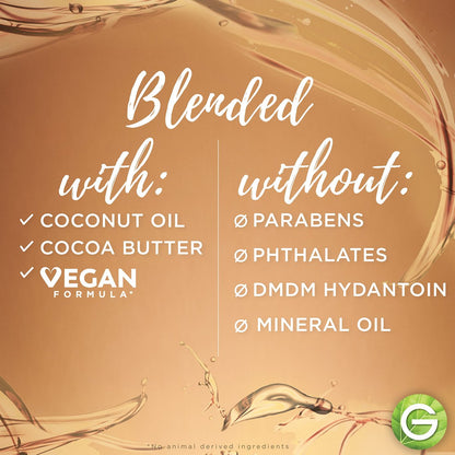 Garnier Whole Blends Coconut Oil & Cocoa Butter Smoothing Shampoo and Conditioner Set for Frizzy Hair, 22 Fl Oz (2 Items)