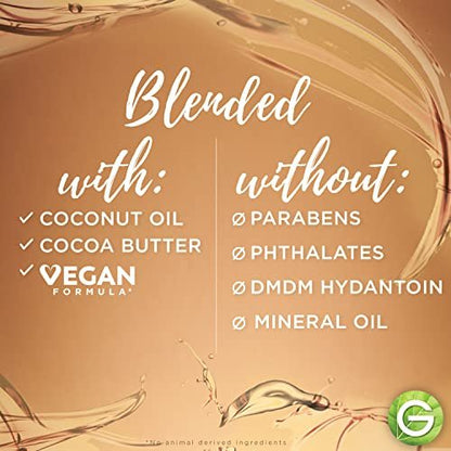 Garnier Whole Blends Coconut Oil & Cocoa Butter Smoothing Shampoo and Conditioner Set for Frizzy Hair, 22 Fl Oz (2 Items)