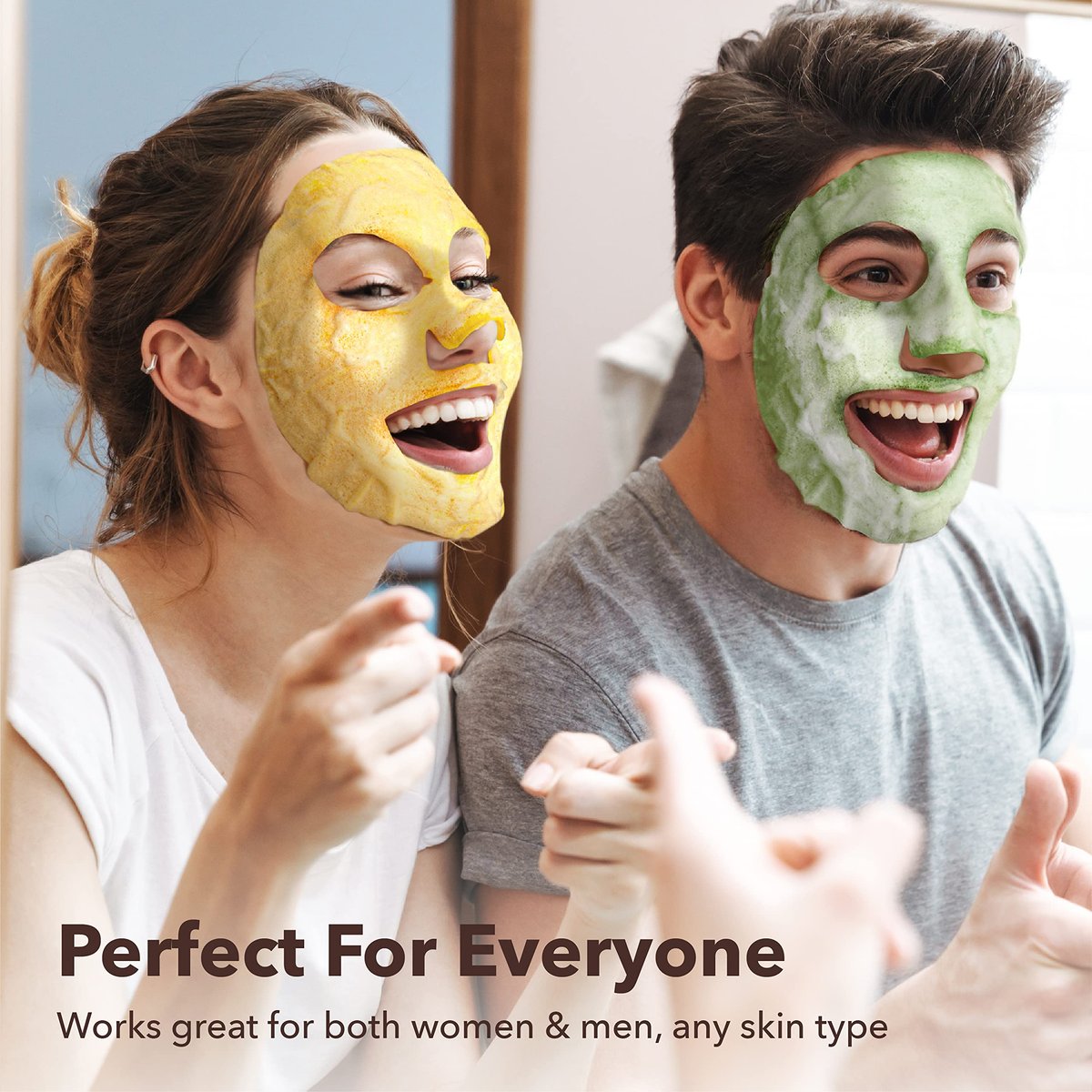 PUREDERM Deep Purifying Green O2 Bubble Mask - 5 Pack, 0.88 oz Each, Korean Beauty Bubble Mask for Deep Cleansing and Pore Care - görsel 13