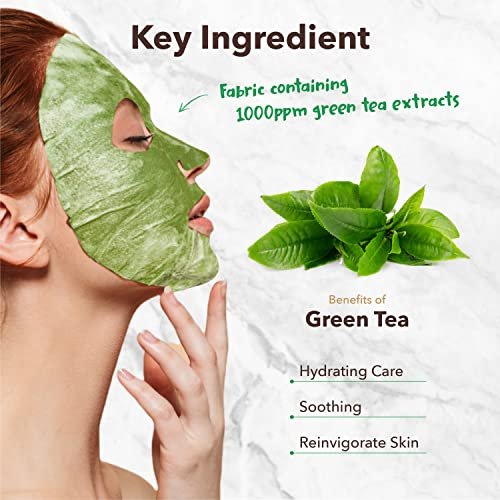 PUREDERM Deep Purifying Green O2 Bubble Mask - 5 Pack, 0.88 oz Each, Korean Beauty Bubble Mask for Deep Cleansing and Pore Care - görsel 4