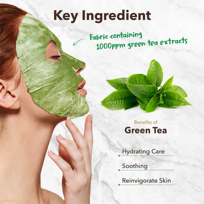 PUREDERM Deep Purifying Green O2 Bubble Mask - 5 Pack, 0.88 oz Each, Korean Beauty Bubble Mask for Deep Cleansing and Pore Care