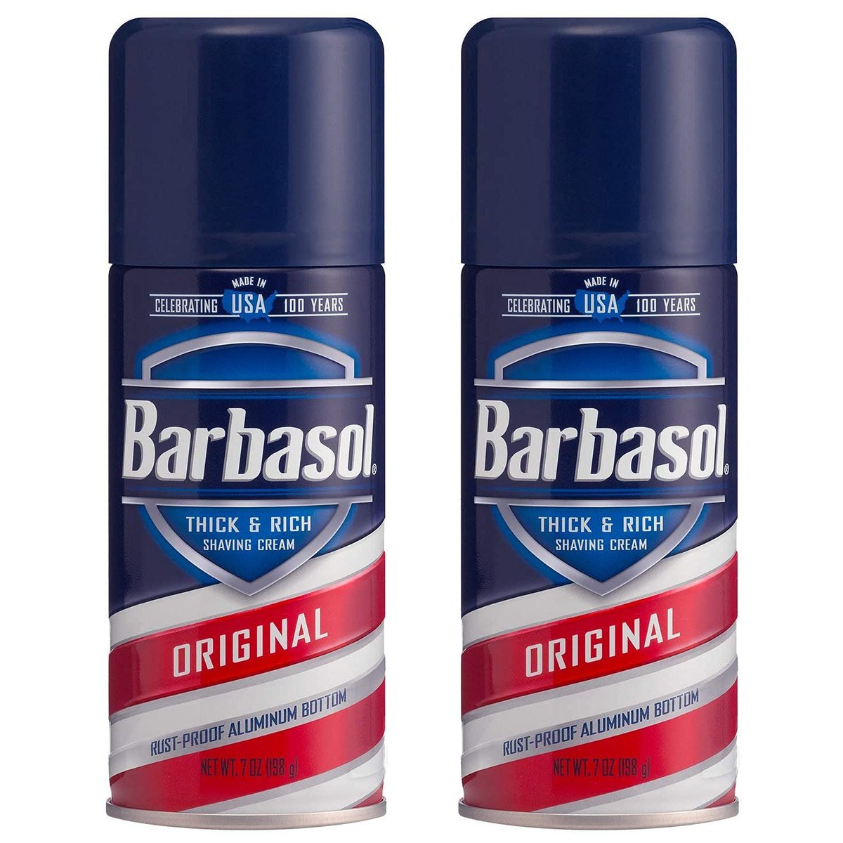 Barbasol Original Shave Cream – 7 Ounce Cans (Pack of 2) Avelisse
