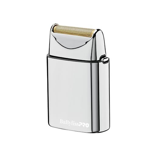 BaBylissPRO Barberology Foil Shaver FXFS1 SILVERFX - Professional High-Torque Electric Shaver Avelisse