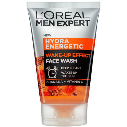 L'Oréal Paris Men Expert Wake-up Effect Face Wash - Hydra Energetic with Vitamin C, 3.38 Fl Oz Avelisse