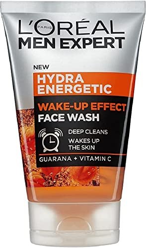 L'Oréal Paris Men Expert Wake-up Effect Face Wash - Hydra Energetic with Vitamin C, 3.38 Fl Oz Avelisse