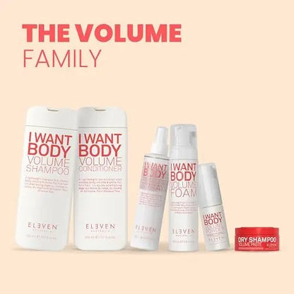 ELEVEN AUSTRALIA I Want Body Volume Hair Conditioner - Volumizing Conditioner for Fine, Thin Hair, Adds Body & Fullness, Sulfate Free - 10.1 oz Avelisse
