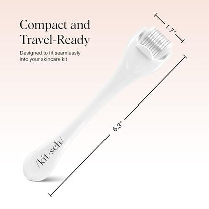 Kitsch Derma Roller – Skin Care Tool for Face & Body – Microneedling Beauty Roller for Men and Women