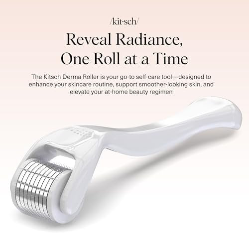 Kitsch Derma Roller – Skin Care Tool for Face & Body – Microneedling Beauty Roller for Men and Women - görsel 4