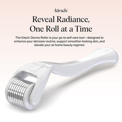 Kitsch Derma Roller – Skin Care Tool for Face & Body – Microneedling Beauty Roller for Men and Women