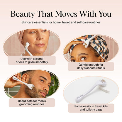 Kitsch Derma Roller – Skin Care Tool for Face & Body – Microneedling Beauty Roller for Men and Women