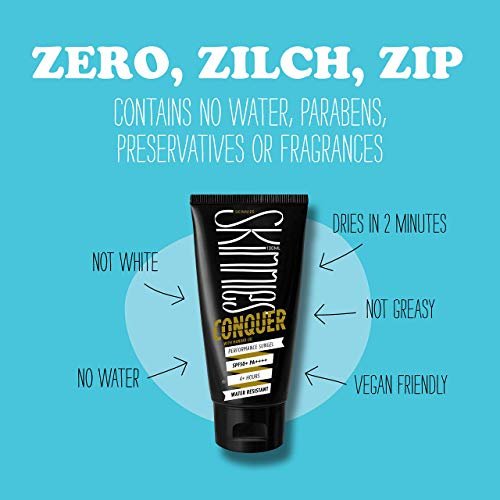 Skinnies CONQUER Sungel Sun Cream SPF50+ - Broad Spectrum, Reef Safe, Water Resistant 4 Hours (100ml) Avelisse