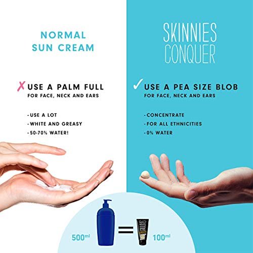 Skinnies CONQUER Sungel Sun Cream SPF50+ - Broad Spectrum, Reef Safe, Water Resistant 4 Hours (100ml) Avelisse