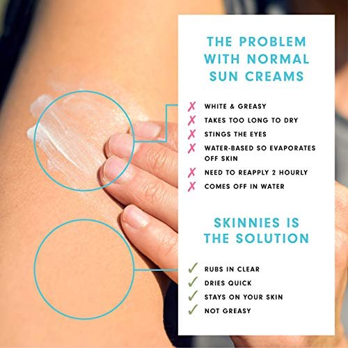 Skinnies CONQUER Sungel Sun Cream SPF50+ - Broad Spectrum, Reef Safe, Water Resistant 4 Hours (100ml) Avelisse
