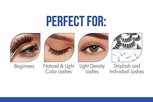 DUO Eyelash Glue – Clear Lash Adhesive for Strip Lashes, Long-Lasting and Waterproof, 0.5 oz, 2 Pack - görsel 12