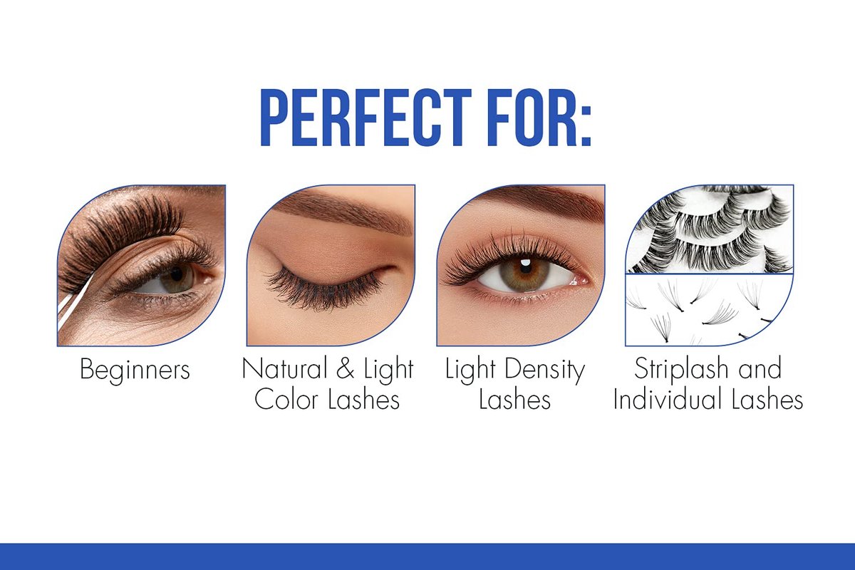 DUO Eyelash Glue – Clear Lash Adhesive for Strip Lashes, Long-Lasting and Waterproof, 0.5 oz, 2 Pack - görsel 11