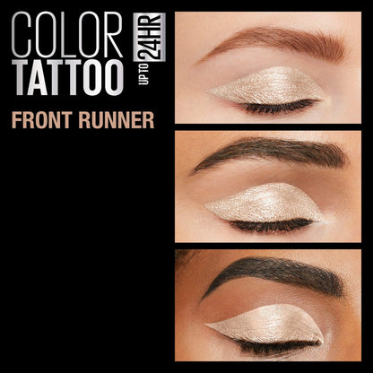 Maybelline New York Color Tattoo 24 Hour Longwear Cream Eyeshadow - Front Runner Avelisse