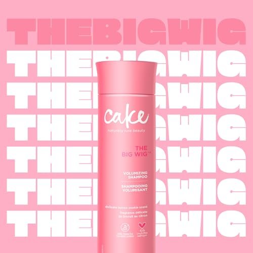 Cake Beauty The Big Wig Shampoo – Weightless Cleansing & Nourishing with Aloe Vera, Rice & Soy Protein for All Hair Types – 10 Fl Oz - görsel 3