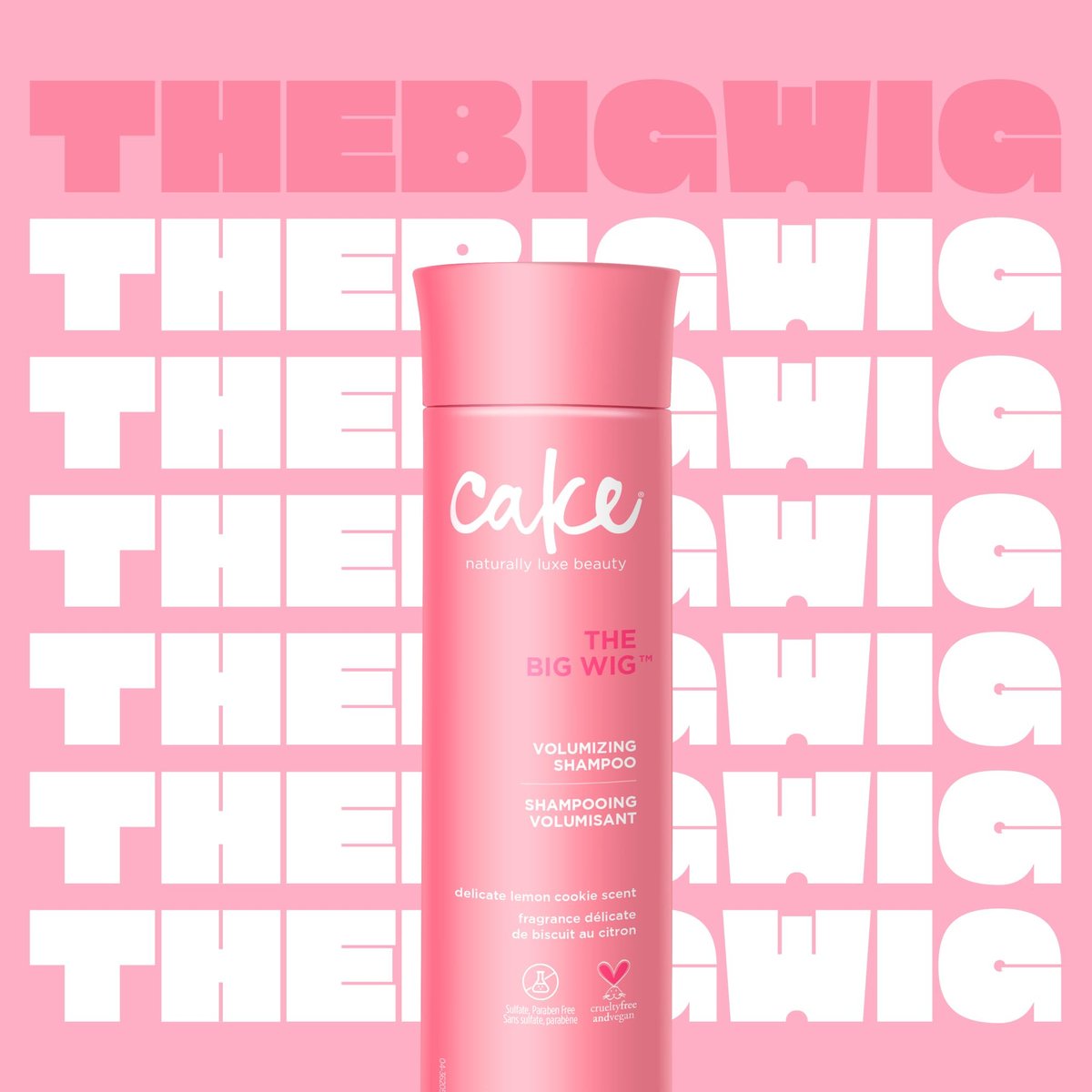 Cake Beauty The Big Wig Shampoo – Weightless Cleansing & Nourishing with Aloe Vera, Rice & Soy Protein for All Hair Types – 10 Fl Oz - görsel 4