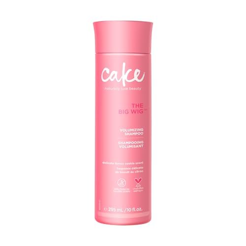 Cake Beauty The Big Wig Shampoo – Weightless Cleansing & Nourishing with Aloe Vera, Rice & Soy Protein for All Hair Types – 10 Fl Oz - görsel 1