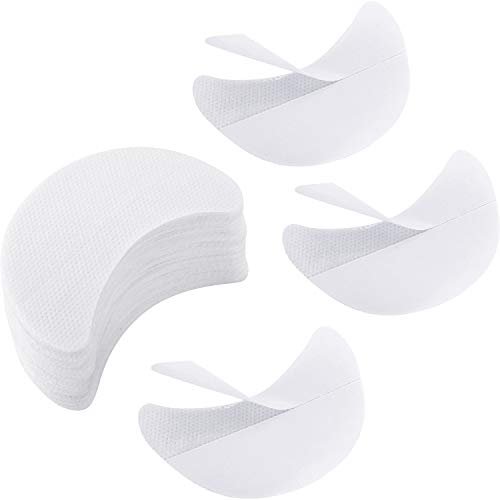 Yaomiao 200 Pack Eyeshadow Shields – Lint-Free Gel Eye Shadow Stencil Stickers for Makeup, Eyelash Extensions, Eyeliner, Lip & Tinting - görsel 1