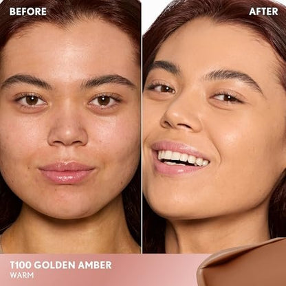 COVERGIRL TruBlend Undercover Concealer - T100 Golden Amber - Full Coverage, 24-Hour Wear, Matte Finish
