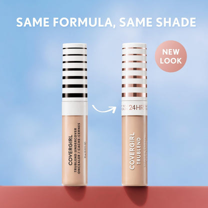 COVERGIRL TruBlend Undercover Concealer - T100 Golden Amber - Full Coverage, 24-Hour Wear, Matte Finish