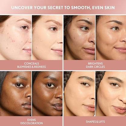 COVERGIRL TruBlend Undercover Concealer - T100 Golden Amber - Full Coverage, 24-Hour Wear, Matte Finish