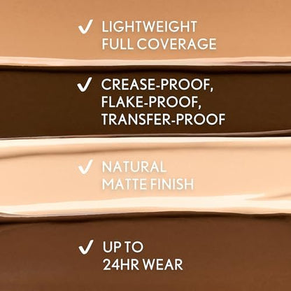 COVERGIRL TruBlend Undercover Concealer - Full Coverage, 24-Hour Wear, Matte Finish - L700 Natural Ivory Avelisse