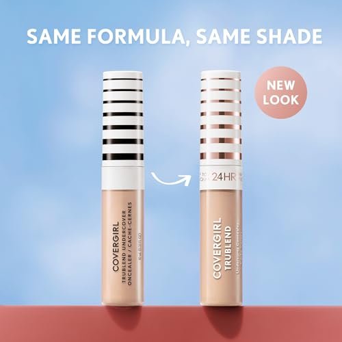 COVERGIRL TruBlend Undercover Concealer - T100 Golden Amber - Full Coverage, 24-Hour Wear, Matte Finish - görsel 6