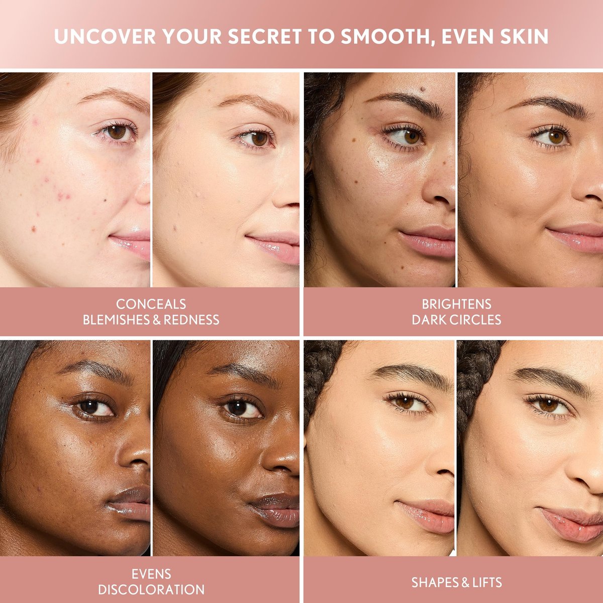 COVERGIRL TruBlend Undercover Concealer - T100 Golden Amber - Full Coverage, 24-Hour Wear, Matte Finish - görsel 11