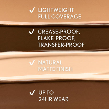 COVERGIRL TruBlend Undercover Concealer - T100 Golden Amber - Full Coverage, 24-Hour Wear, Matte Finish