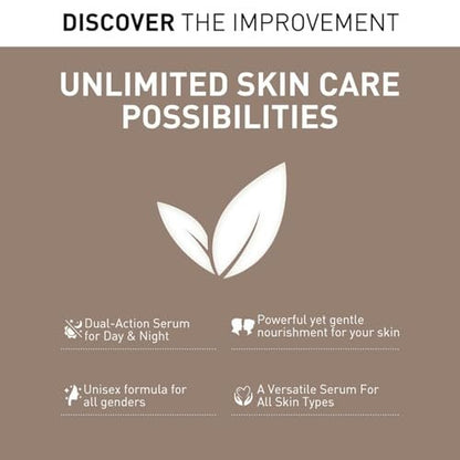 Wumal 3 Pack Face Serum Set - Vitamin C, Retinol & Hyaluronic Acid - Firming, Brightening & Hydrating Serum Trio for Day and Night