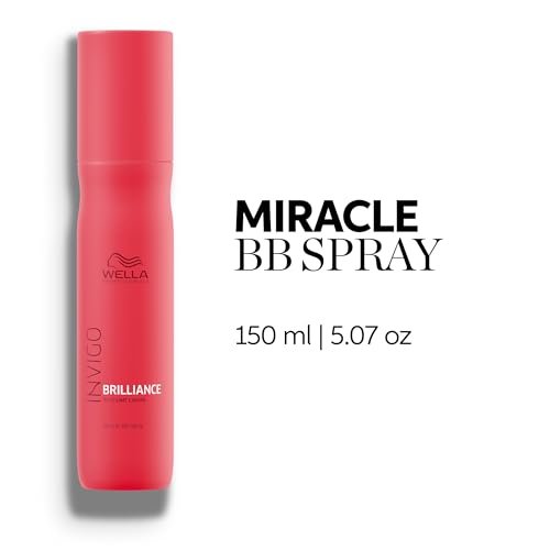 Wella Professionals Invigo Brilliance Miracle BB Spray - Instant Color Vibrancy & Protection (5.07 Fl Oz) Avelisse
