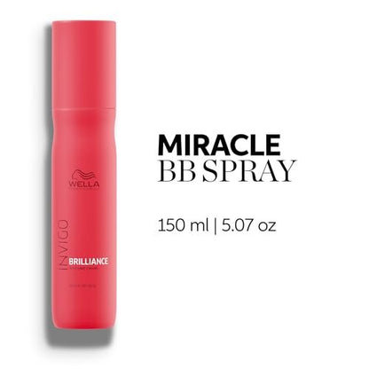 Wella Professionals Invigo Brilliance Miracle BB Spray - Instant Color Vibrancy & Protection (5.07 Fl Oz) Avelisse