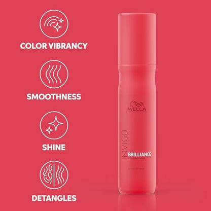 Wella Professionals Invigo Brilliance Miracle BB Spray - Instant Color Vibrancy & Protection (5.07 Fl Oz) Avelisse
