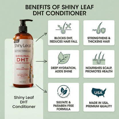 DHT Blocker Conditioner with Rosemary Leaf Oil for Hair Growth, Softer & Smoother Hair, Paraben & Sulfate Free, 16 oz Avelisse