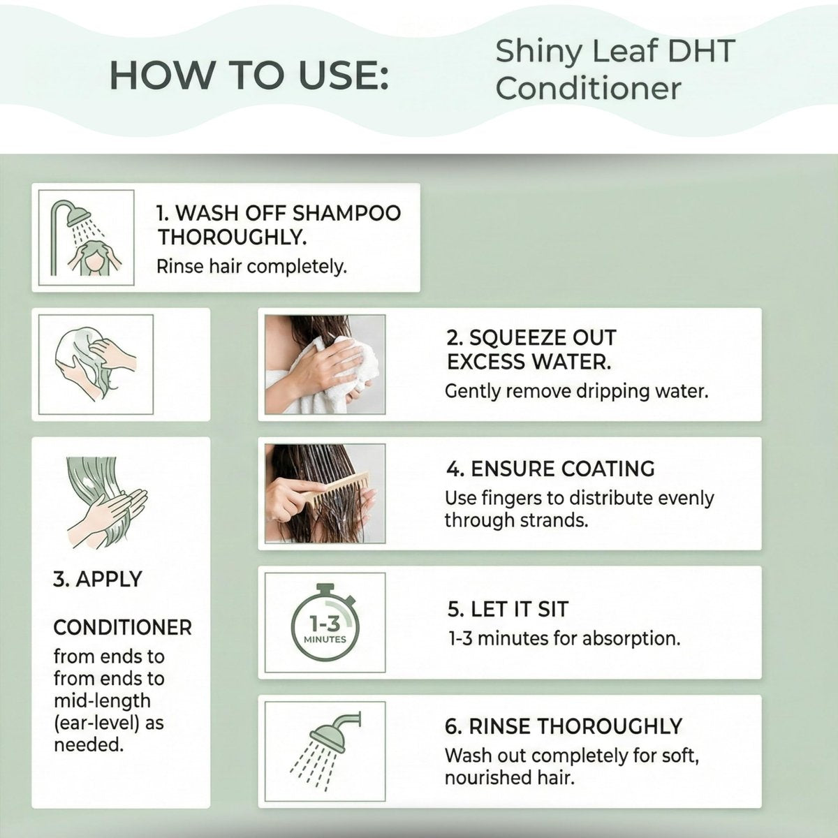 DHT Blocker Conditioner with Rosemary Leaf Oil for Hair Growth, Softer & Smoother Hair, Paraben & Sulfate Free, 16 oz Avelisse