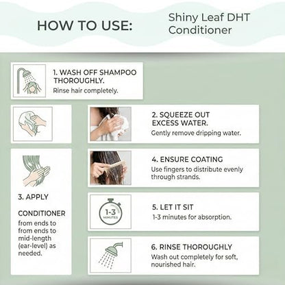 DHT Blocker Conditioner with Rosemary Leaf Oil for Hair Growth, Softer & Smoother Hair, Paraben & Sulfate Free, 16 oz Avelisse