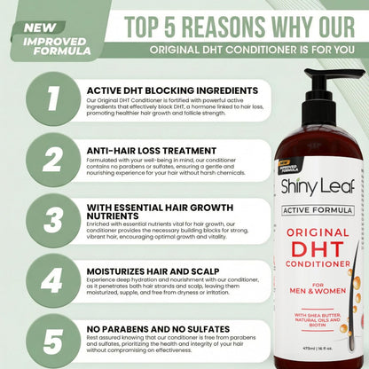 DHT Blocker Conditioner with Rosemary Leaf Oil for Hair Growth, Softer & Smoother Hair, Paraben & Sulfate Free, 16 oz Avelisse