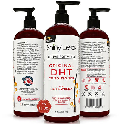 DHT Blocker Conditioner with Rosemary Leaf Oil for Hair Growth, Softer & Smoother Hair, Paraben & Sulfate Free, 16 oz Avelisse