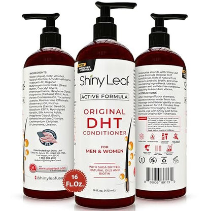 DHT Blocker Conditioner with Rosemary Leaf Oil for Hair Growth, Softer & Smoother Hair, Paraben & Sulfate Free, 16 oz Avelisse