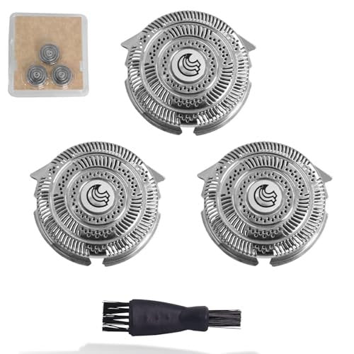 HQ9 Replacement Heads for Philips Norelco Shavers - 4-Piece Cutter Set Compatible with SpeedXL 8240XL, 8140XL, 8150XL, 8160XL, 8170XL, 8100, 8200, 9100 Series & PT/AT900 Avelisse