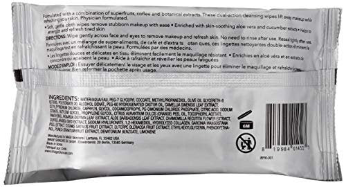 IMAGE Skincare I BEAUTY Refreshing Facial Cleansing Wipes - Cucumber & Aloe Vera, 30 Count Avelisse
